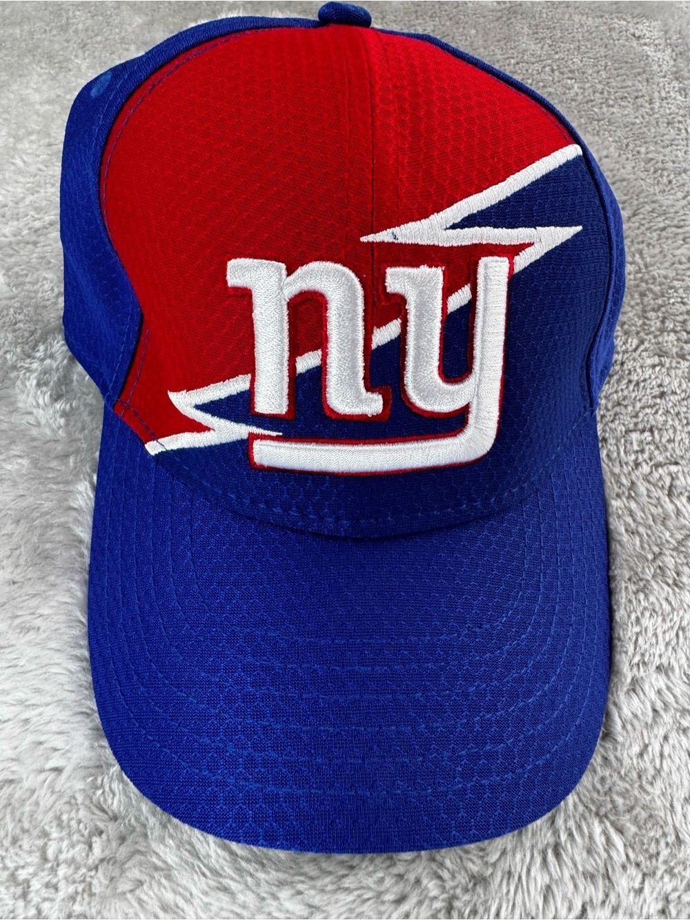 New Era NFL New York Giants 39THIRTY Child/Youth Stretch Fit Hat Cap Blue Red